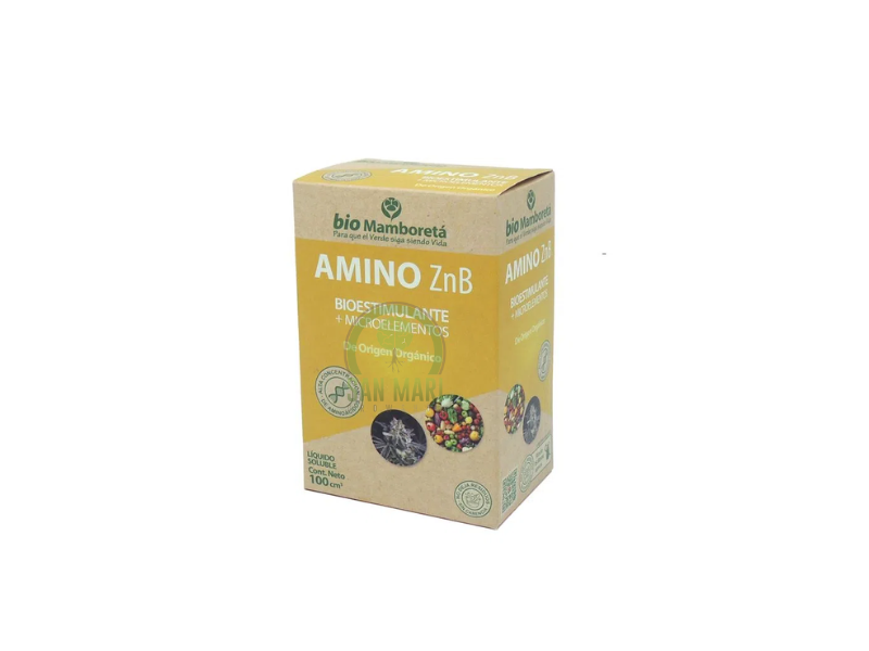 Bio Mamboreta Amino Znb 100 Cc. Bioestimulante + Microelementos